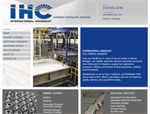 Tablet Screenshot of ihccorp.com